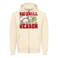 Sandshell baseball is my favorite season Zipper Hoodie - texasbilliewilder