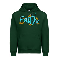 Forest Green faith Urban Hoodie - MaliasSmallBusiness