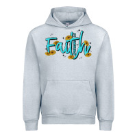 Heather Grey faith Urban Hoodie - MaliasSmallBusiness