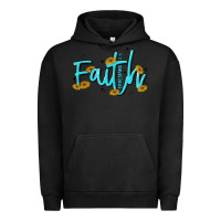 Pigment Black faith Urban Hoodie - MaliasSmallBusiness