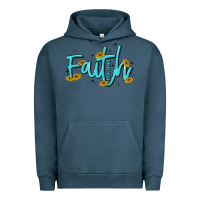 Pigment Midnight Navy faith Urban Hoodie - MaliasSmallBusiness
