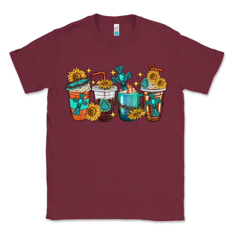 Cross Coffee Cups Classic Tee by texasbilliewilder | Teevron