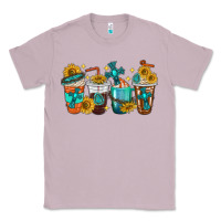 Lilac cross coffee cups Classic Tee - texasbilliewilder