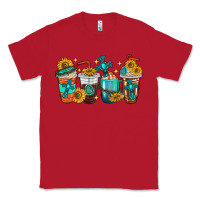 Red cross coffee cups Classic Tee - texasbilliewilder