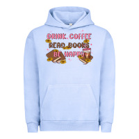 Pigment Grape Ice drink coffee read books be happy Urban Hoodie - MaliasSmallBusiness