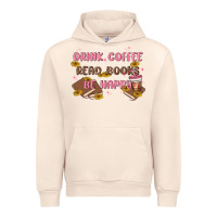 Sandshell drink coffee read books be happy Urban Hoodie - MaliasSmallBusiness