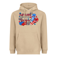 Mushroom Flip flops fireworks & freedom 4th of july Heavyweight Hoodie - CowGirlArtShop