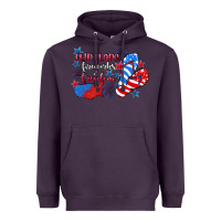 Plum Flip flops fireworks & freedom 4th of july Heavyweight Hoodie - CowGirlArtShop