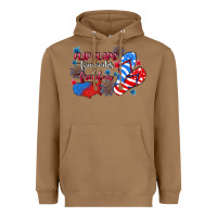 Toasted Coconut Flip flops fireworks & freedom 4th of july Heavyweight Hoodie - CowGirlArtShop