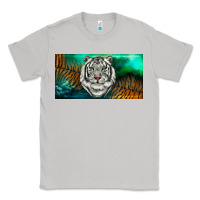 Moon Dust white tiger forest license plate Classic Tee - RanaPortraitStore