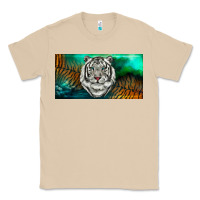 Mushroom white tiger forest license plate Classic Tee - RanaPortraitStore