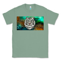 Sage white tiger forest license plate Classic Tee - RanaPortraitStore