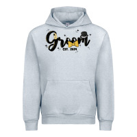 Heather Grey groom Urban Hoodie - MaliasSmallBusiness