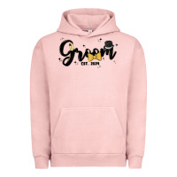 Pigment Salmon groom Urban Hoodie - MaliasSmallBusiness