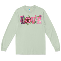 Matcha walentine's day love sunflower Long Sleeve Tee - BarkalooDesign