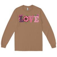 Toasted Coconut walentine's day love sunflower Long Sleeve Tee - BarkalooDesign