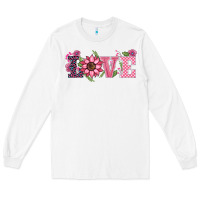 White walentine's day love sunflower Long Sleeve Tee - BarkalooDesign