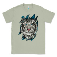 Matcha White Tiger Scratch Mark Classic Tee - RanaPortraitStore