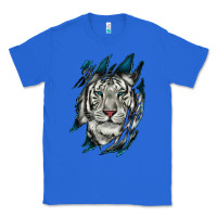 True Royal White Tiger Scratch Mark Classic Tee - RanaPortraitStore