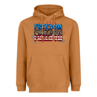 Meerkat Freedom freedom freedom 4th of july Heavyweight Hoodie - CowGirlArtShop