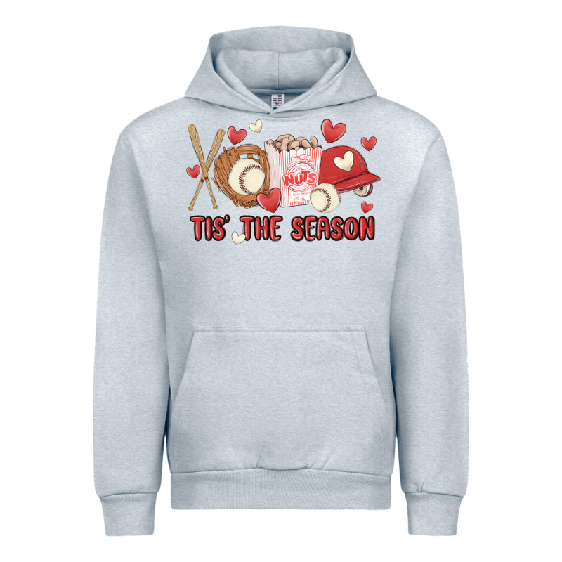 Tis The Season Baseball Urban Hoodie by MaliasSmallBusiness | Teevron