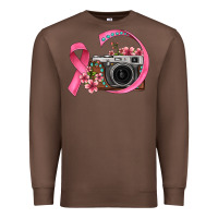 Chestnut floral cancer ribbon vintage camera Premium Sweatshirt - FaDigitalArtStudio