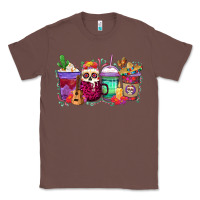 Chestnut dia de los muertos coffee cups Classic Tee - texasbilliewilder