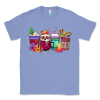 Colony Blue dia de los muertos coffee cups Classic Tee - texasbilliewilder