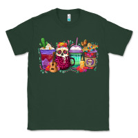 Sports Green dia de los muertos coffee cups Classic Tee - texasbilliewilder