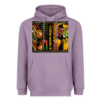 Lavender juneteenth tumbler Heavyweight Hoodie - HRA Design Shop