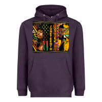 Plum juneteenth tumbler Heavyweight Hoodie - HRA Design Shop