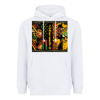 White juneteenth tumbler Heavyweight Hoodie - HRA Design Shop