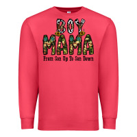 Cardinal Boy Mama From Son Up To Son Down Premium Sweatshirt - CowhideDigitalArt