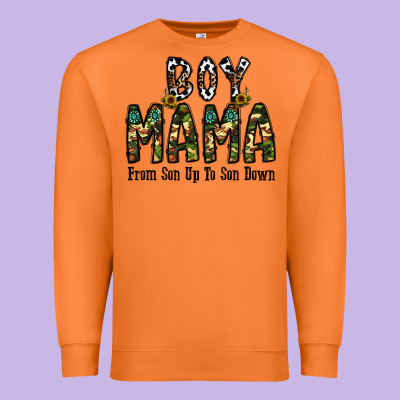 Boy Mama From Son Up To Son Down Premium Sweatshirt Designed By Cowhidedigitalart
