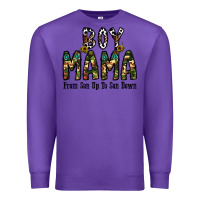 Purple Boy Mama From Son Up To Son Down Premium Sweatshirt - CowhideDigitalArt