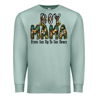 Seafoam Boy Mama From Son Up To Son Down Premium Sweatshirt - CowhideDigitalArt