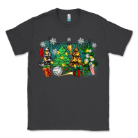 Smoke christmas trees with tennis Classic Tee - Zillion Design Studio