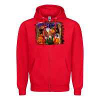 Red longhorn cow halloween Zipper Hoodie - RanaPortraitStore