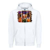 Longhorn Cow Halloween Zipper Hoodie | Teevron