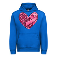 Cobalt heart breast cancer Urban Hoodie - MaliasSmallBusiness