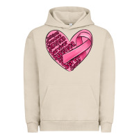 Pigment French Oak heart breast cancer Urban Hoodie - MaliasSmallBusiness