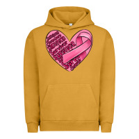 Pigment Peanut Butter heart breast cancer Urban Hoodie - MaliasSmallBusiness