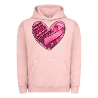 Pigment Salmon heart breast cancer Urban Hoodie - MaliasSmallBusiness