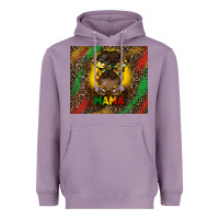 Lavender juneteenth afro bun mama tumbler Heavyweight Hoodie - HRA Design Shop