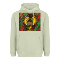 Matcha juneteenth afro bun mama tumbler Heavyweight Hoodie - HRA Design Shop