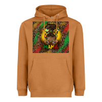 Meerkat juneteenth afro bun mama tumbler Heavyweight Hoodie - HRA Design Shop