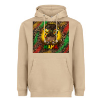 Mushroom juneteenth afro bun mama tumbler Heavyweight Hoodie - HRA Design Shop