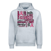 Heather Grey cancer awareness Urban Hoodie - MaliasSmallBusiness