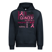 Navy cancer awareness Urban Hoodie - MaliasSmallBusiness