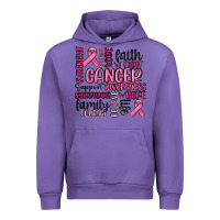 Tulip cancer awareness Urban Hoodie - MaliasSmallBusiness